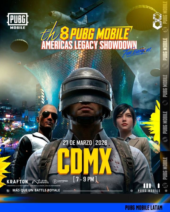 PUBG Mobile hizo historia: «Americas Legacy Showdown» llegó al Museo Soumaya por su 8vo aniversario